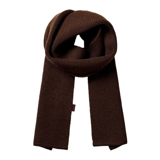 PAS NORMAL STUDIOS Off-Race Wool Knit Scarf - Light Brown