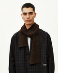 PAS NORMAL STUDIOS Off-Race Wool Knit Scarf - Light Brown