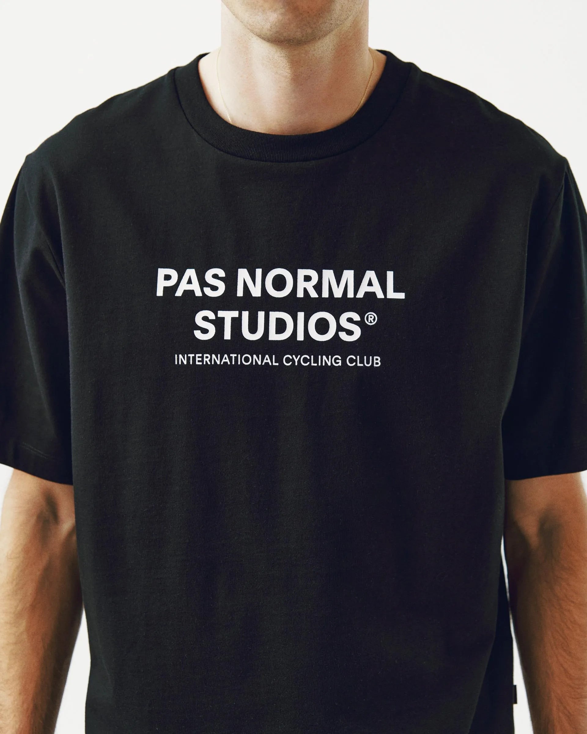 PAS NORMAL STUDIOS OffRace Logo TShirt - Black