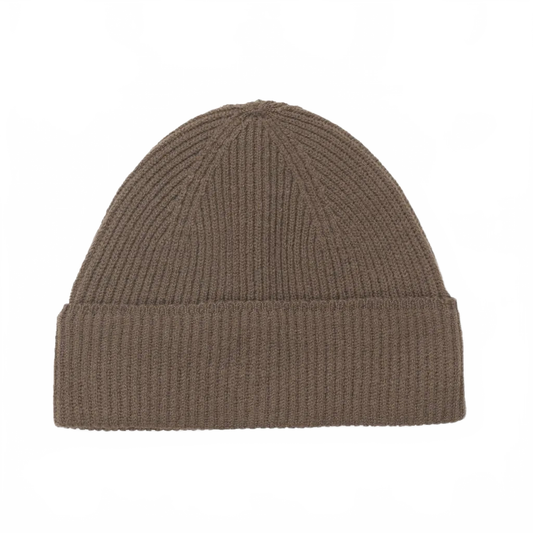 PAS NORMAL STUDIOS OffRace Merino Knit Beanie - Ash Brown
