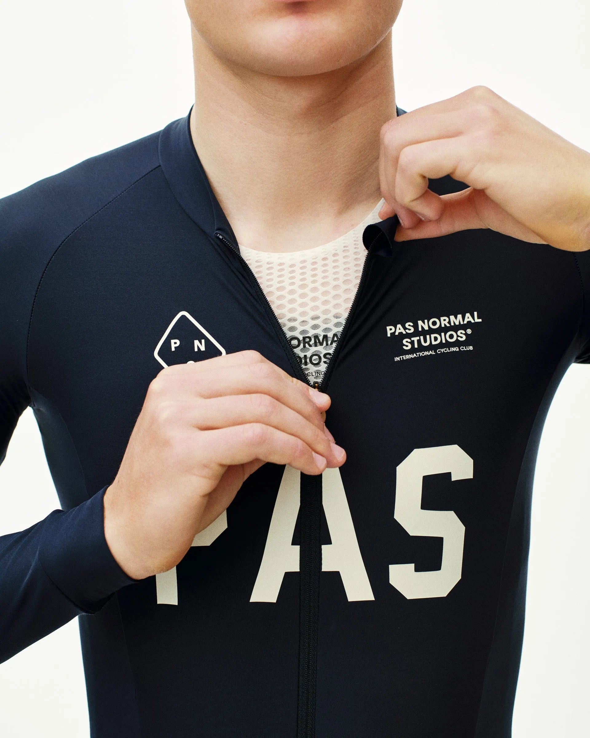 PAS NORMAL STUDIOS PAS Mechanism Long Sleeve Jersey - Navy