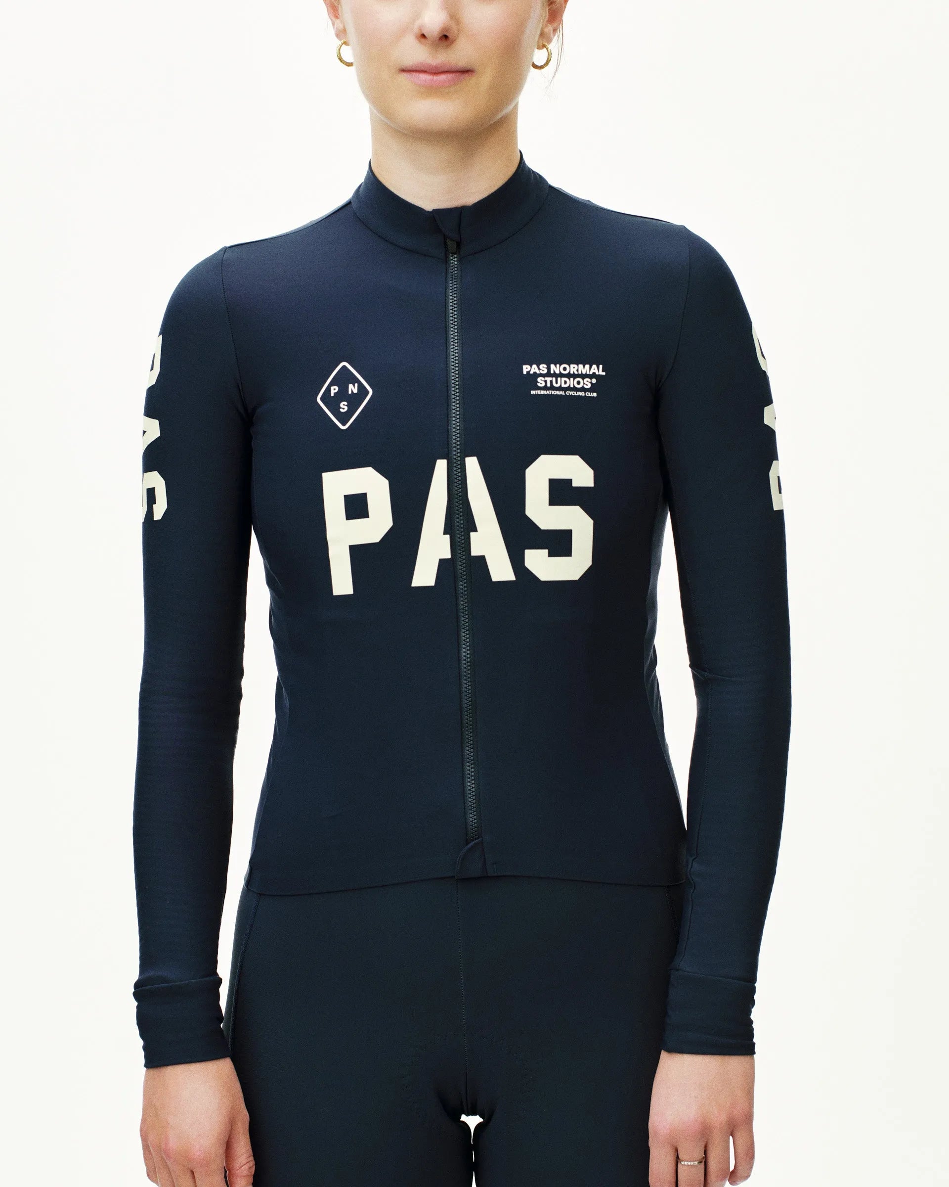PAS NORMAL STUDIOS PAS Mechanism Long Sleeve Women Jersey - Navy