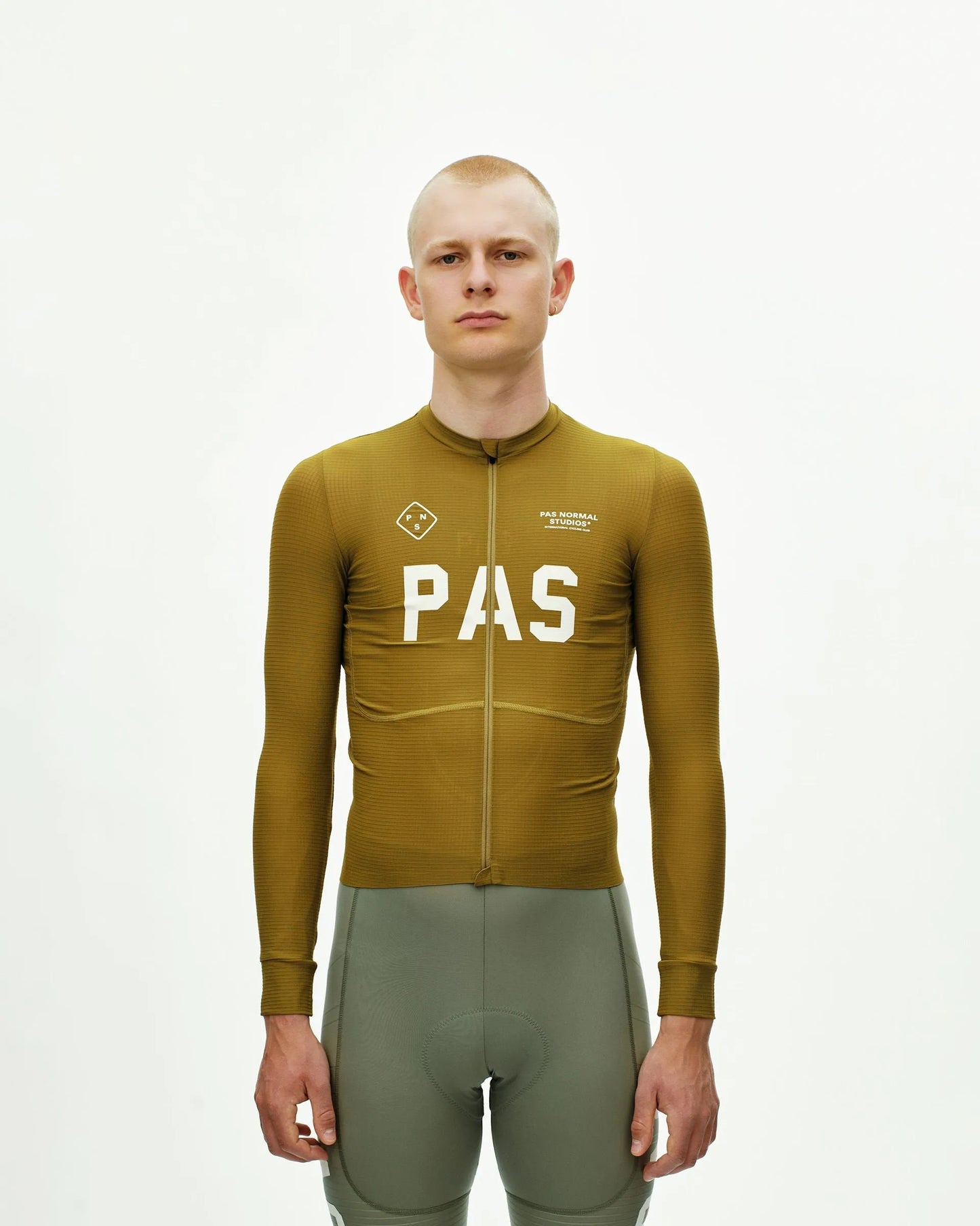 PAS NORMAL STUDIOS PAS Mechanism Pro Long Sleeve Jersey - Khaki Green
