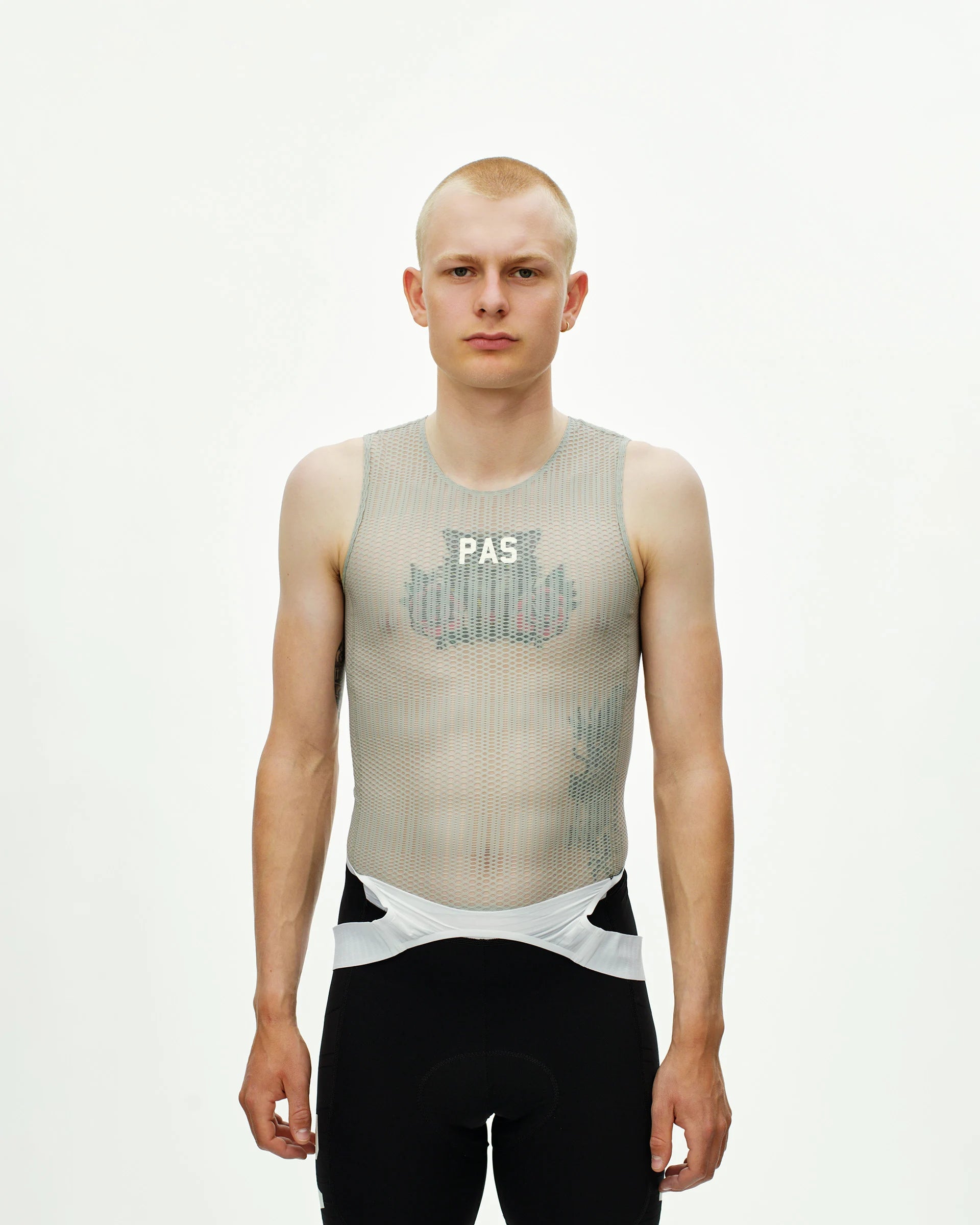 PAS NORMAL STUDIOS PAS Mechanism Pro Sleeveless Baselayer - Light Grey