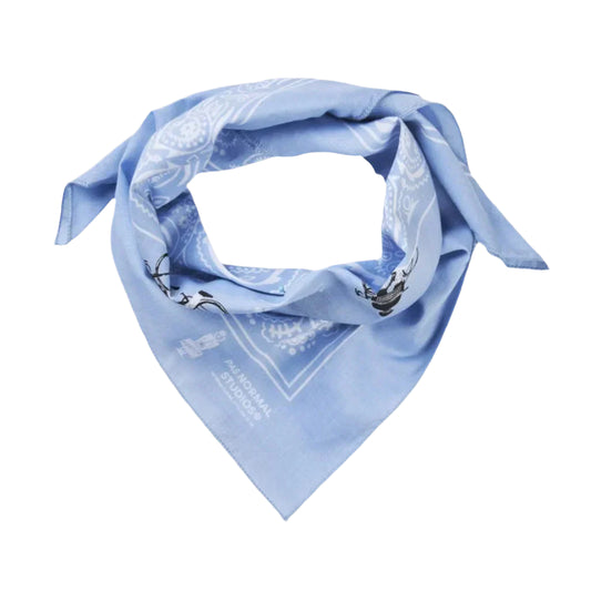 PAS NORMAL STUDIOS Porter Off-Race Bandana - Pale Blue