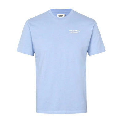 PAS NORMAL STUDIOS Porter Off-Race T-Shirt - Pale Blue