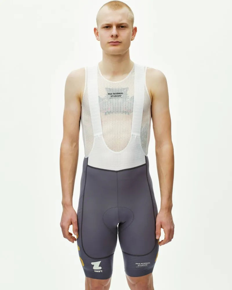 PAS NORMAL STUDIOS Racing Mechanism Men´s Pro Bibshorts - Grey