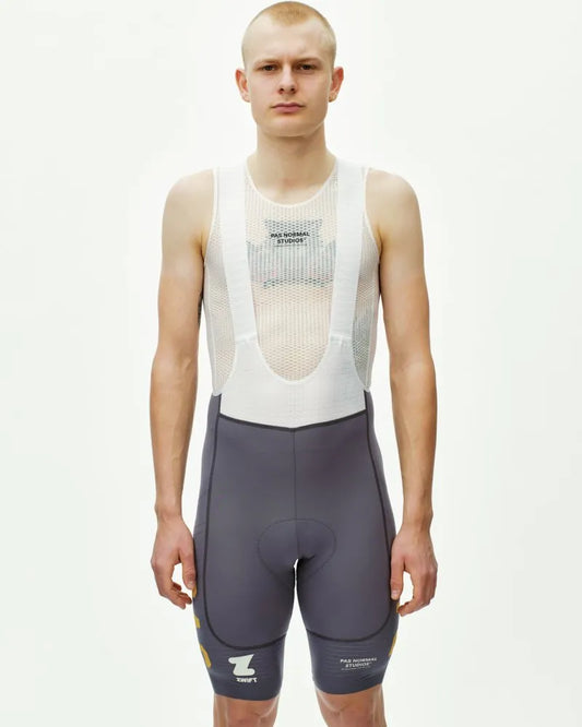 PAS NORMAL STUDIOS Racing Mechanism Men´s Pro Bibshorts - Grey