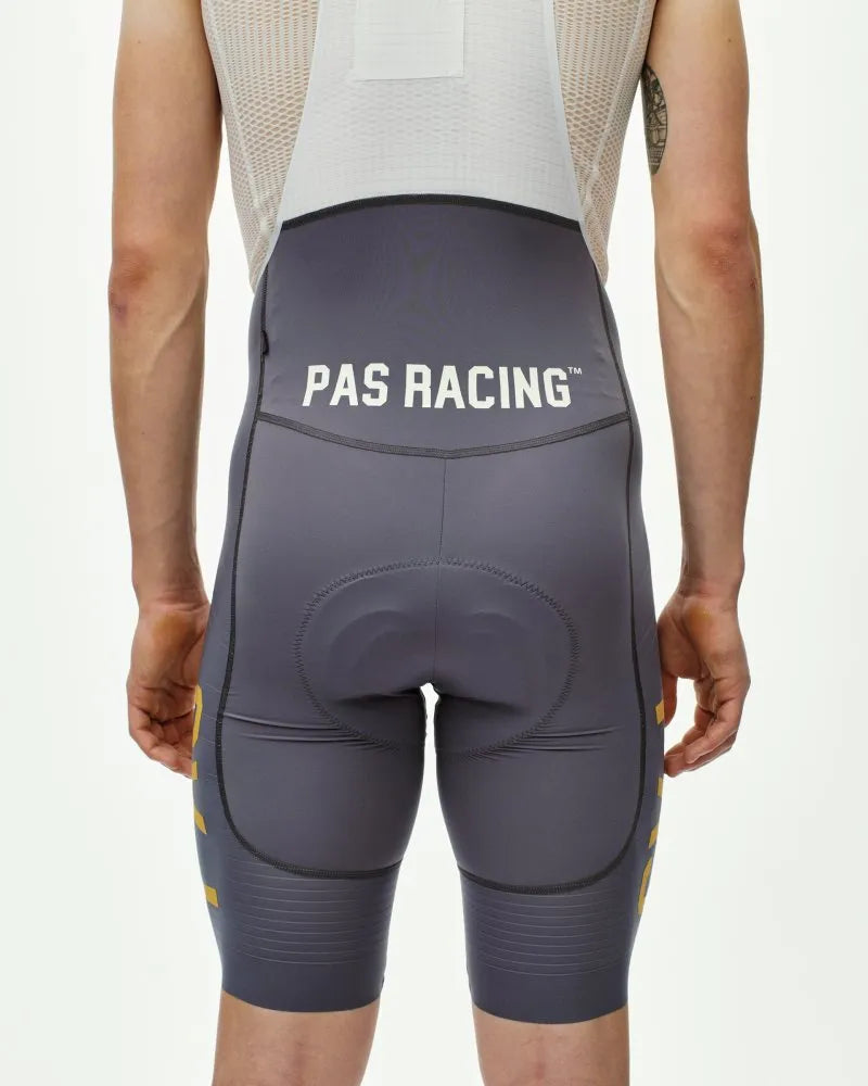 PAS NORMAL STUDIOS Racing Mechanism Men´s Pro Bibshorts - Grey
