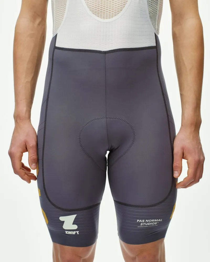 PAS NORMAL STUDIOS Racing Mechanism Men´s Pro Bibshorts - Grey