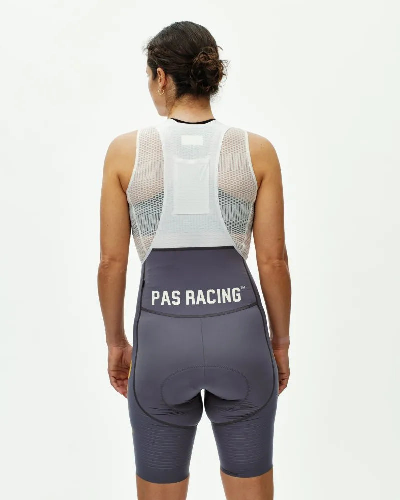 PAS NORMAL STUDIOS Racing Mechanism Women´s Pro Bibshorts - Grey