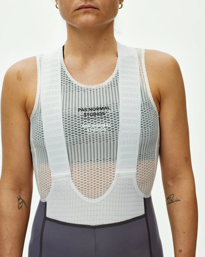 PAS NORMAL STUDIOS Racing Mechanism Women´s Pro Bibshorts - Grey
