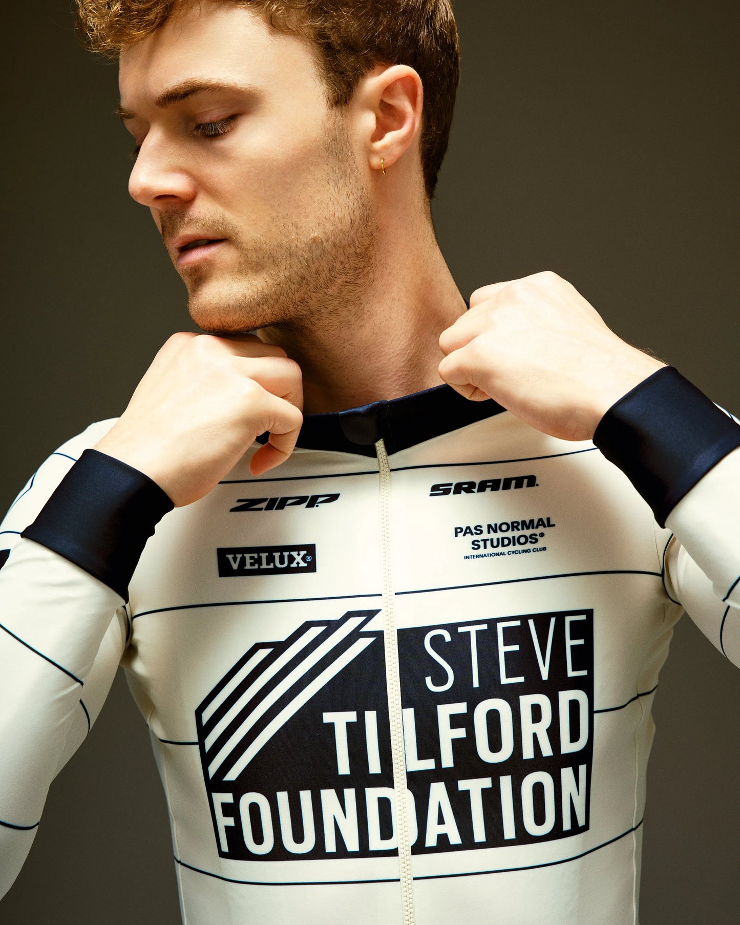 PAS NORMAL STUDIOS STFR Mechanism Long Sleeve Jersey - Off White