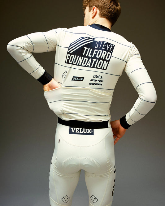 PAS NORMAL STUDIOS STFR Mechanism Long Sleeve Jersey - Off White