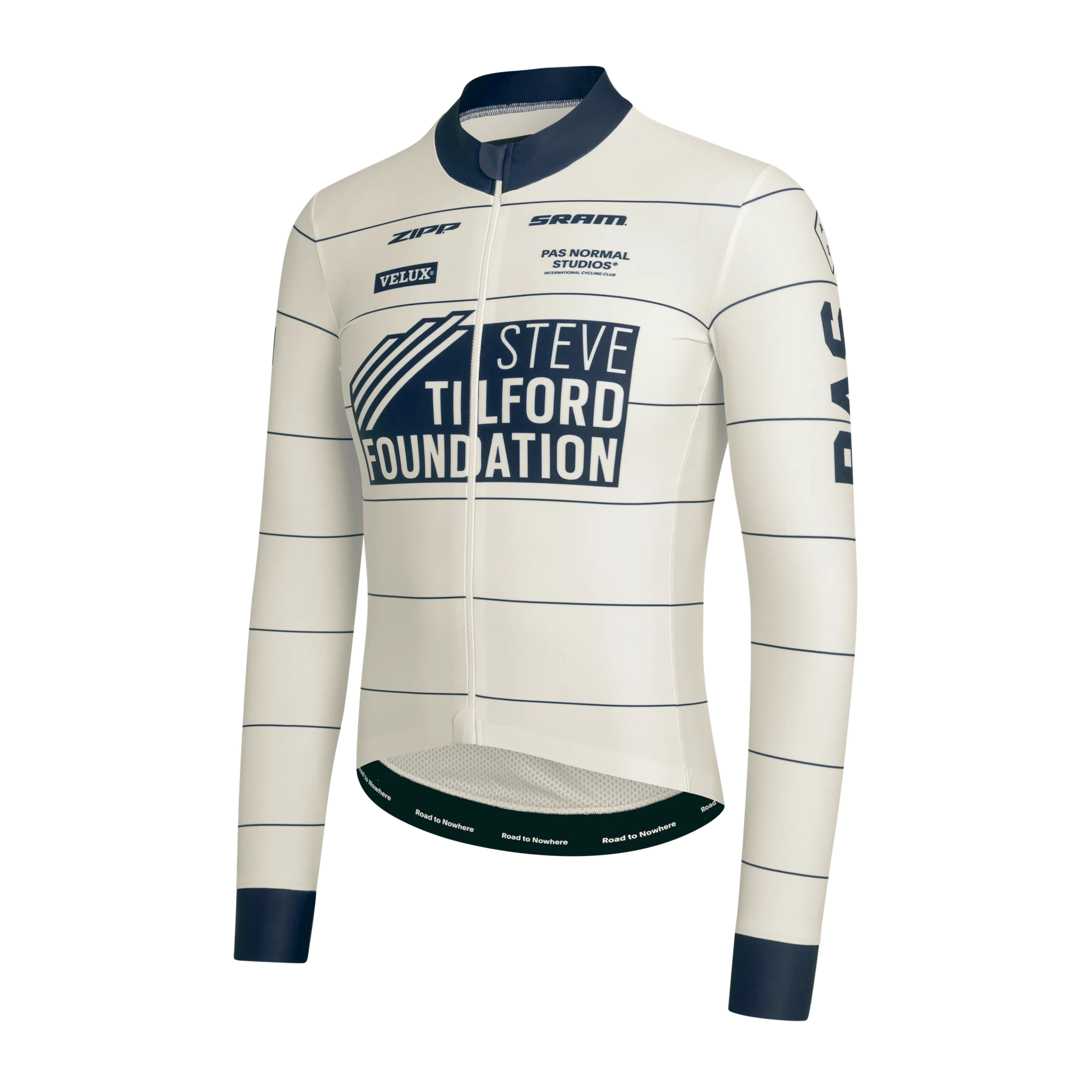 PAS NORMAL STUDIOS STFR Mechanism Long Sleeve Jersey - Off White