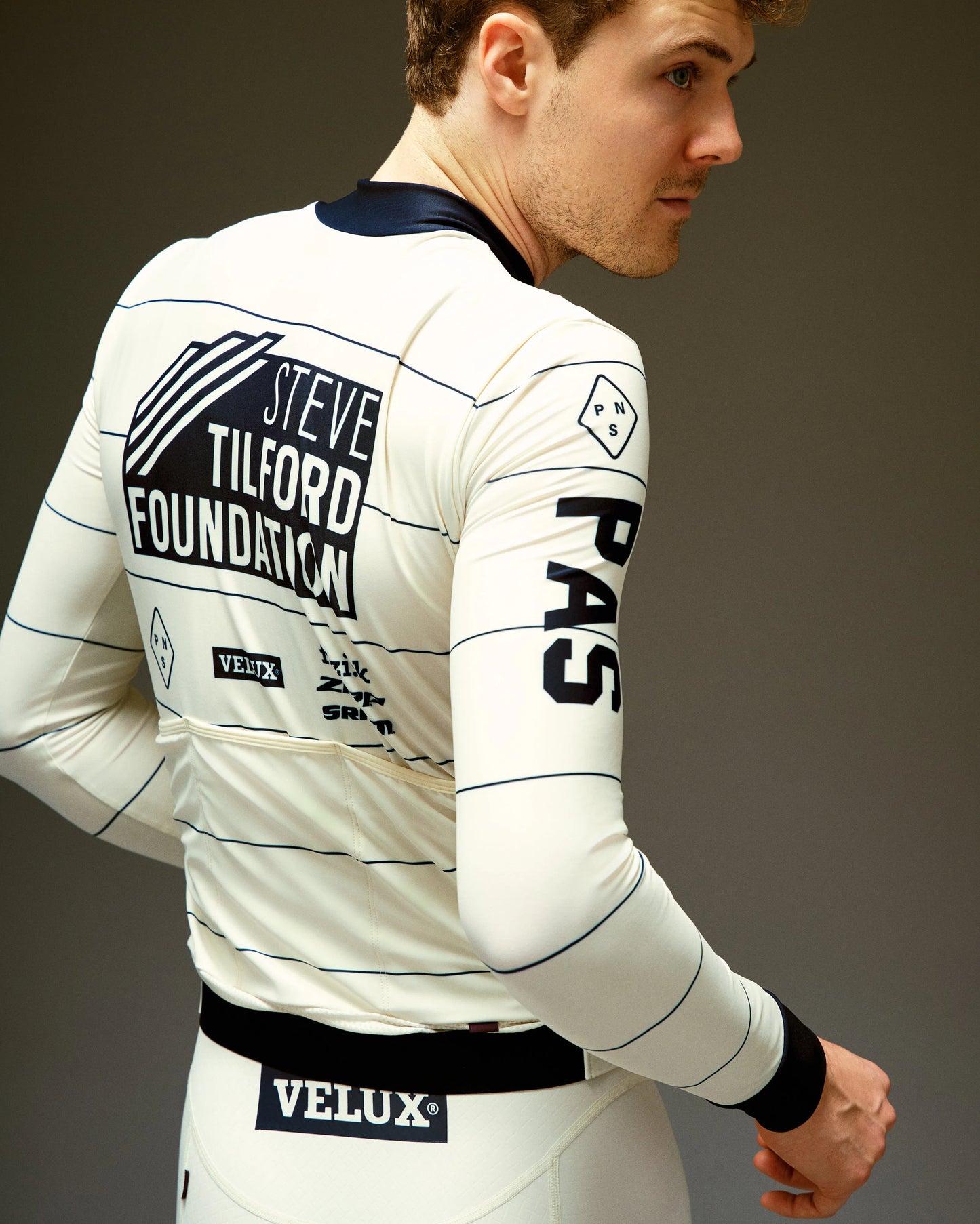 PAS NORMAL STUDIOS STFR Mechanism Long Sleeve Jersey - Off White