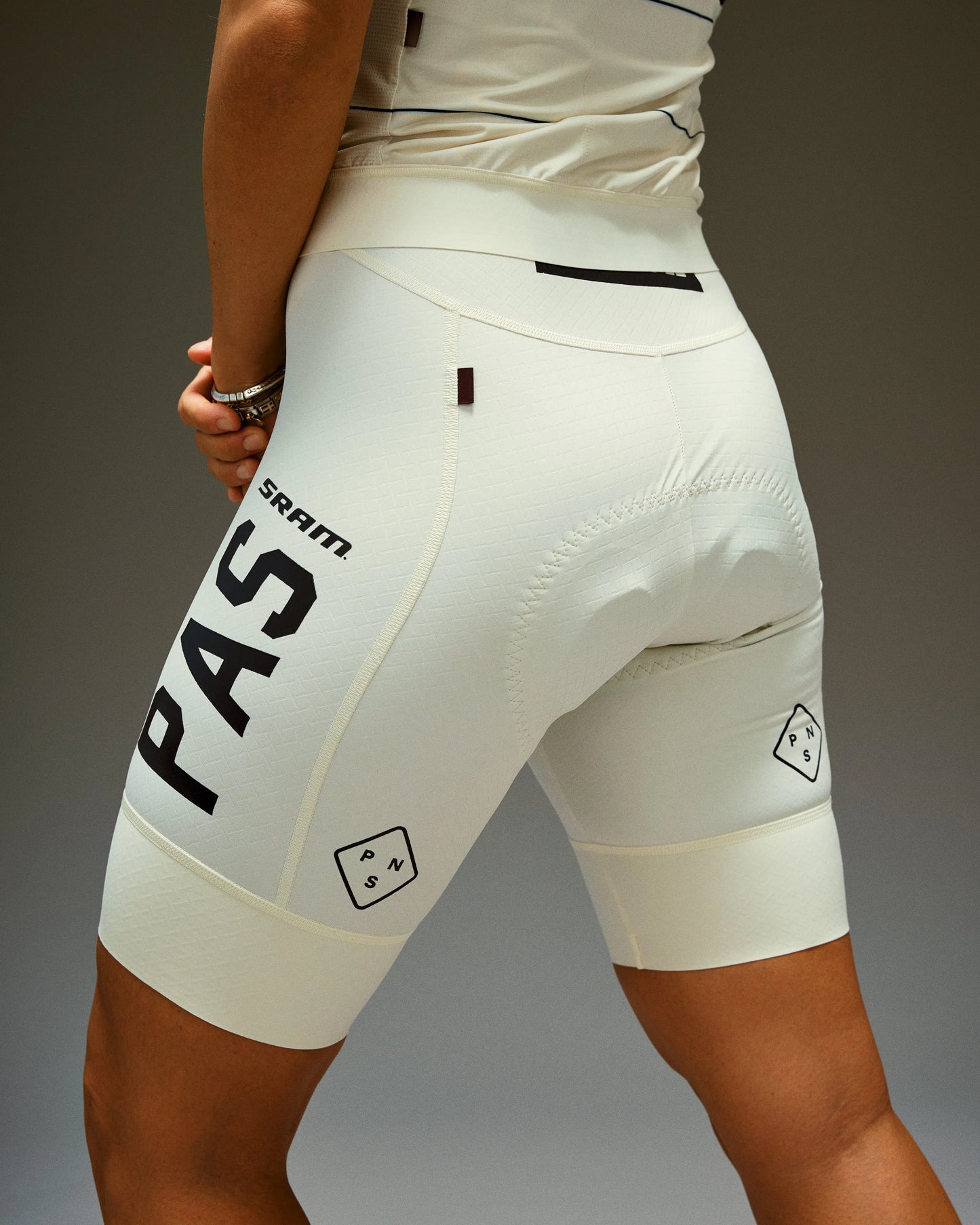 PAS NORMAL STUDIOS STFR Mechanism Women Bib Shorts - Off White