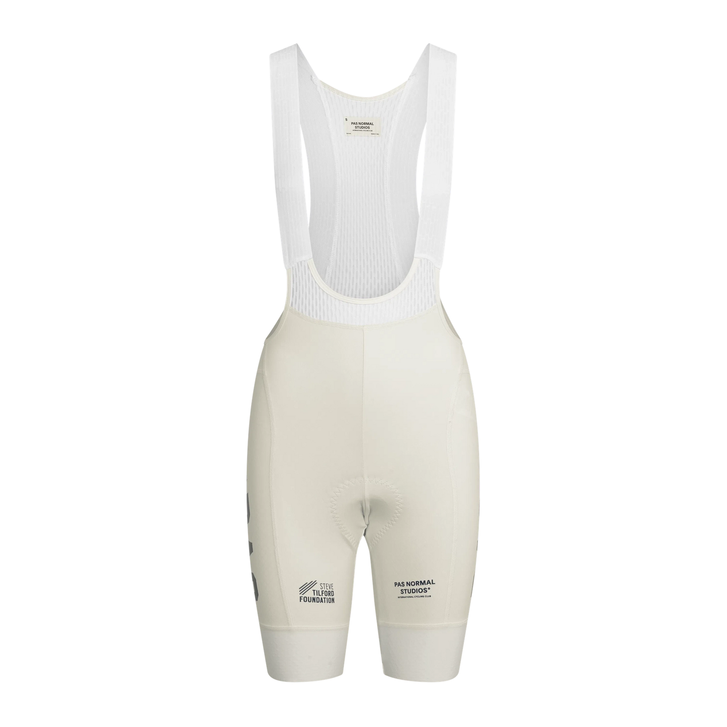 PAS NORMAL STUDIOS STFR Mechanism Women Bib Shorts - Off White