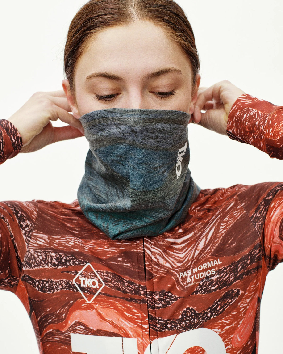 PAS NORMAL STUDIOS T.K.O. Merino Necktube - AOP