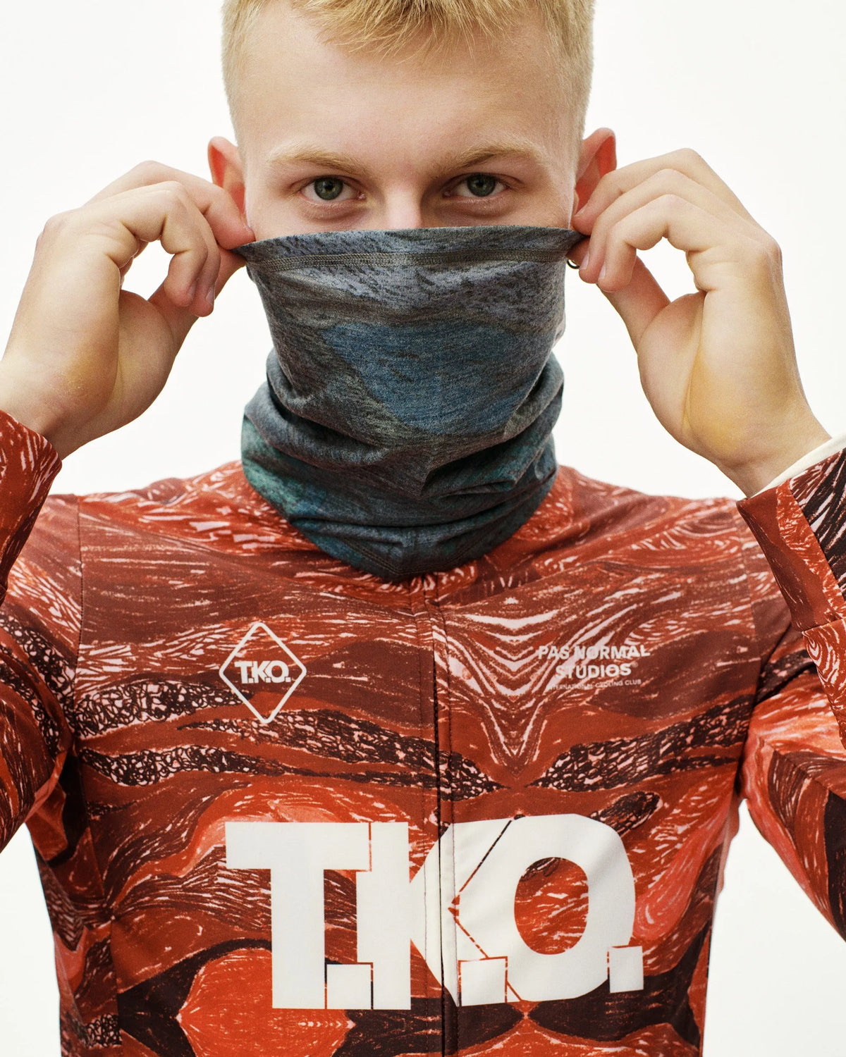 PAS NORMAL STUDIOS T.K.O. Merino Necktube - AOP