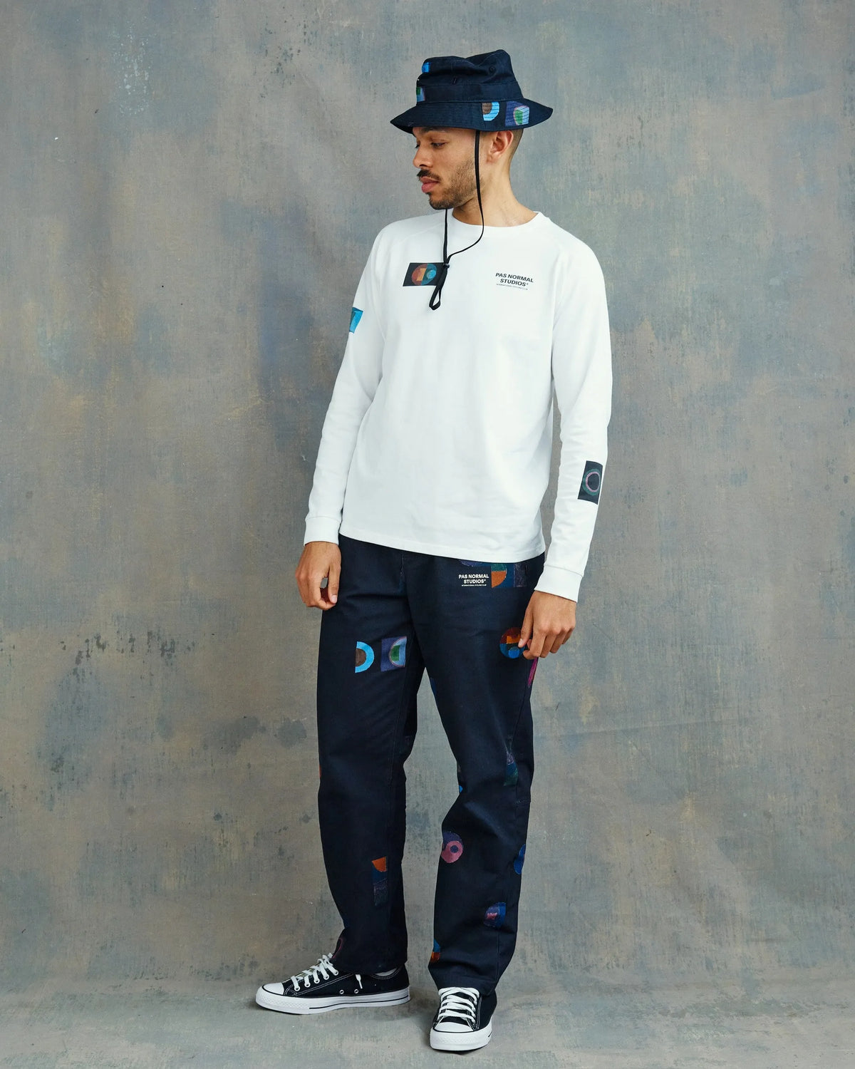 PAS NORMAL STUDIOS T.K.O. Off-Race Twill Pants - Charcoal