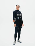 PAS NORMAL STUDIOS TKO Essential Thermal Women Long Bibs - Black