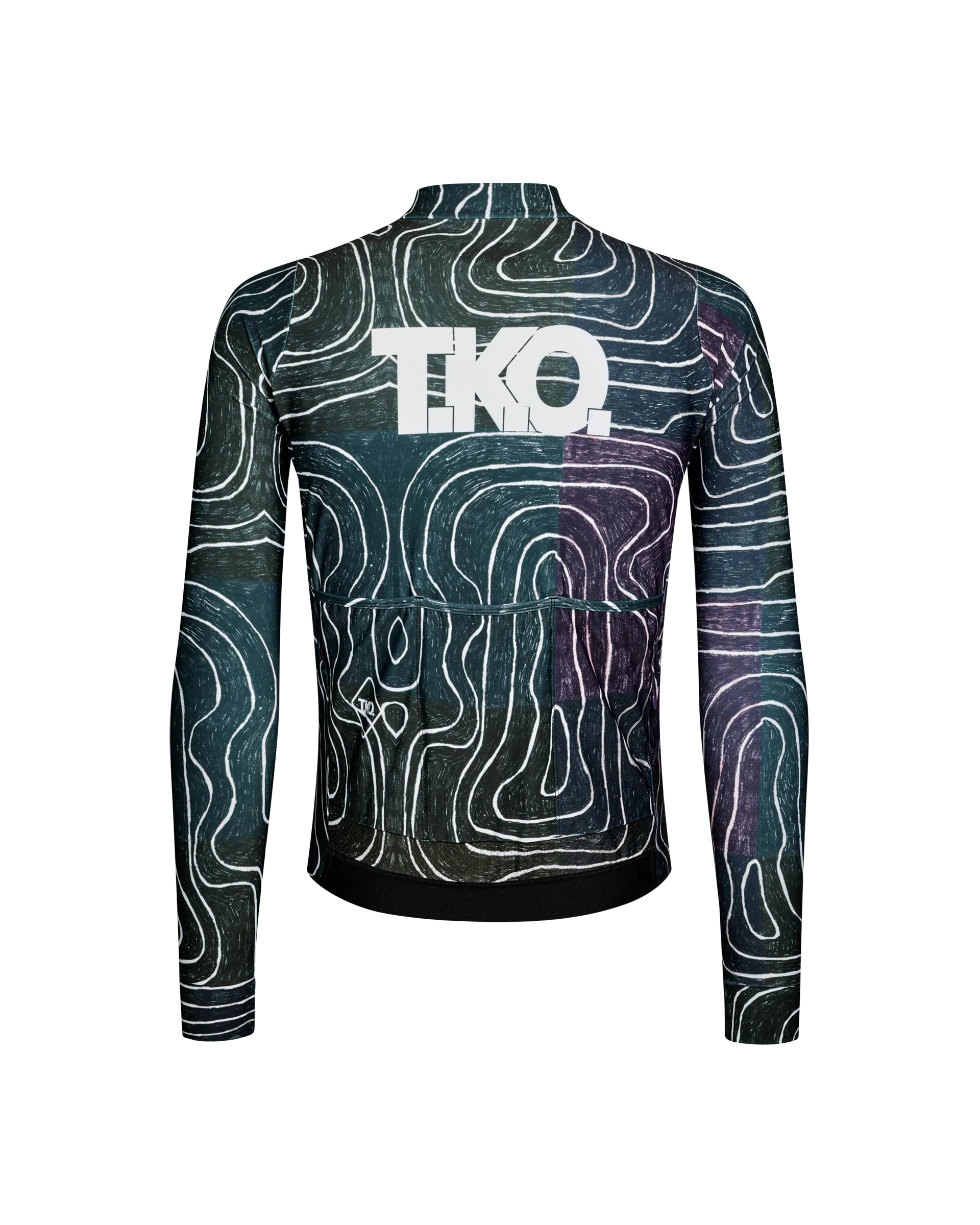 PAS NORMAL STUDIOS TKO Mechanism Long Sleeve Jersey - TKO Black Multi