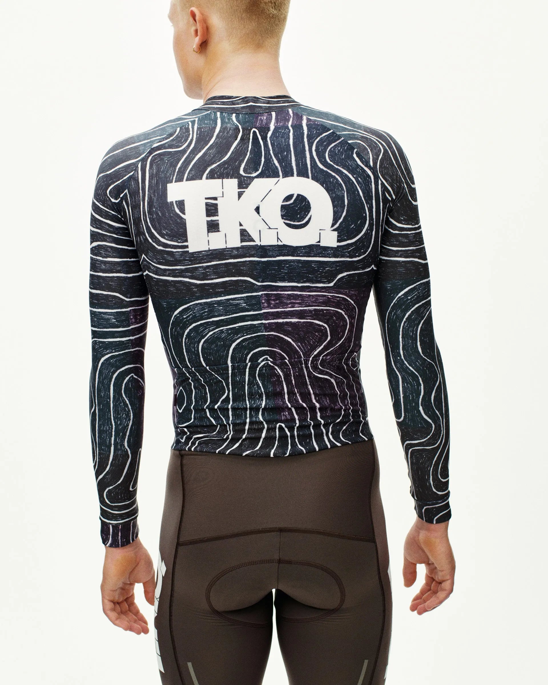 PAS NORMAL STUDIOS TKO Mechanism Long Sleeve Jersey - TKO Black Multi