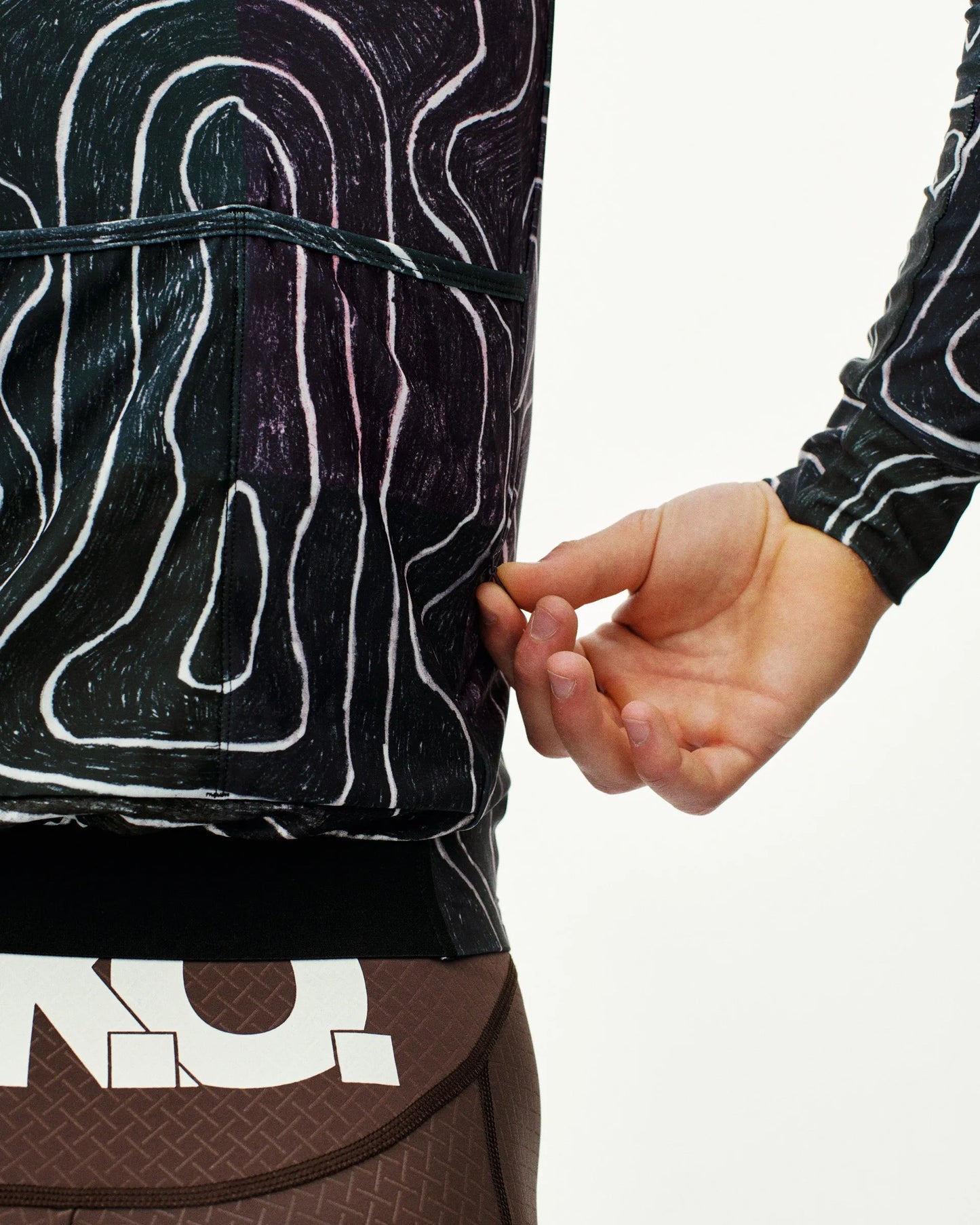 PAS NORMAL STUDIOS TKO Mechanism Long Sleeve Jersey - TKO Black Multi