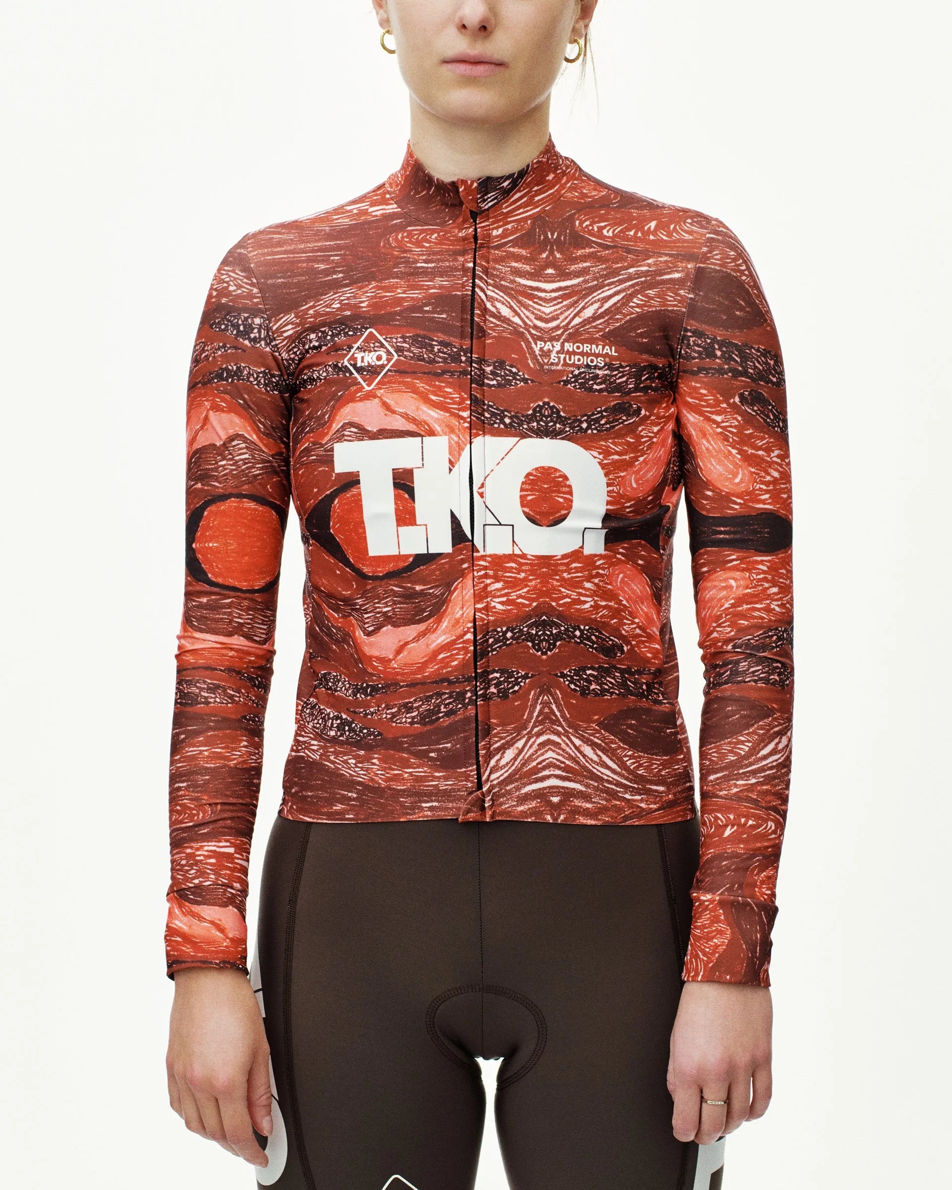 PAS NORMAL STUDIOS TKO Mechanism Women Long Sleeve Jersey - TKO Red