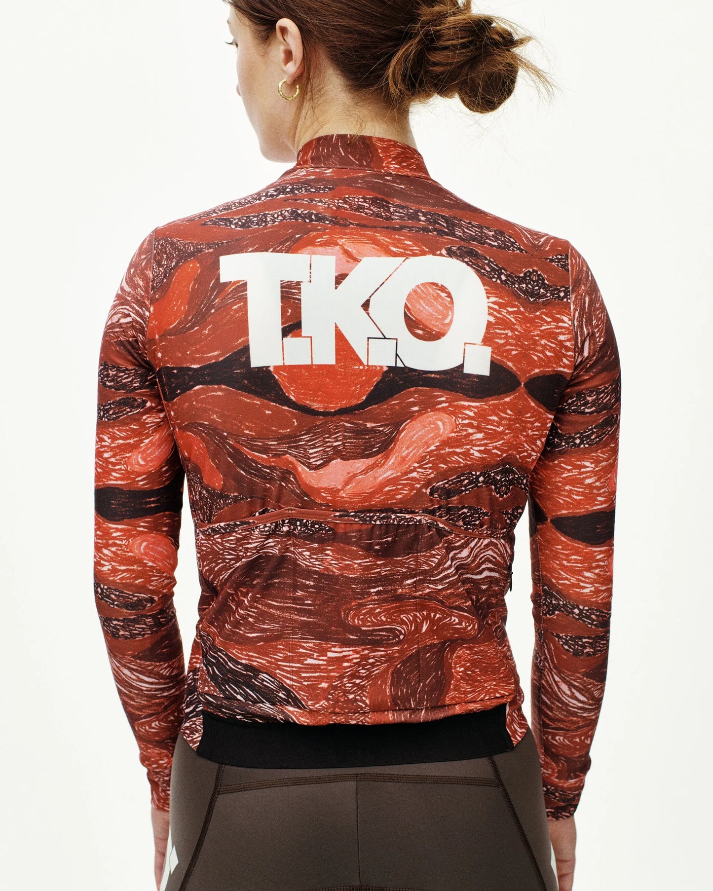 PAS NORMAL STUDIOS TKO Mechanism Women Long Sleeve Jersey - TKO Red
