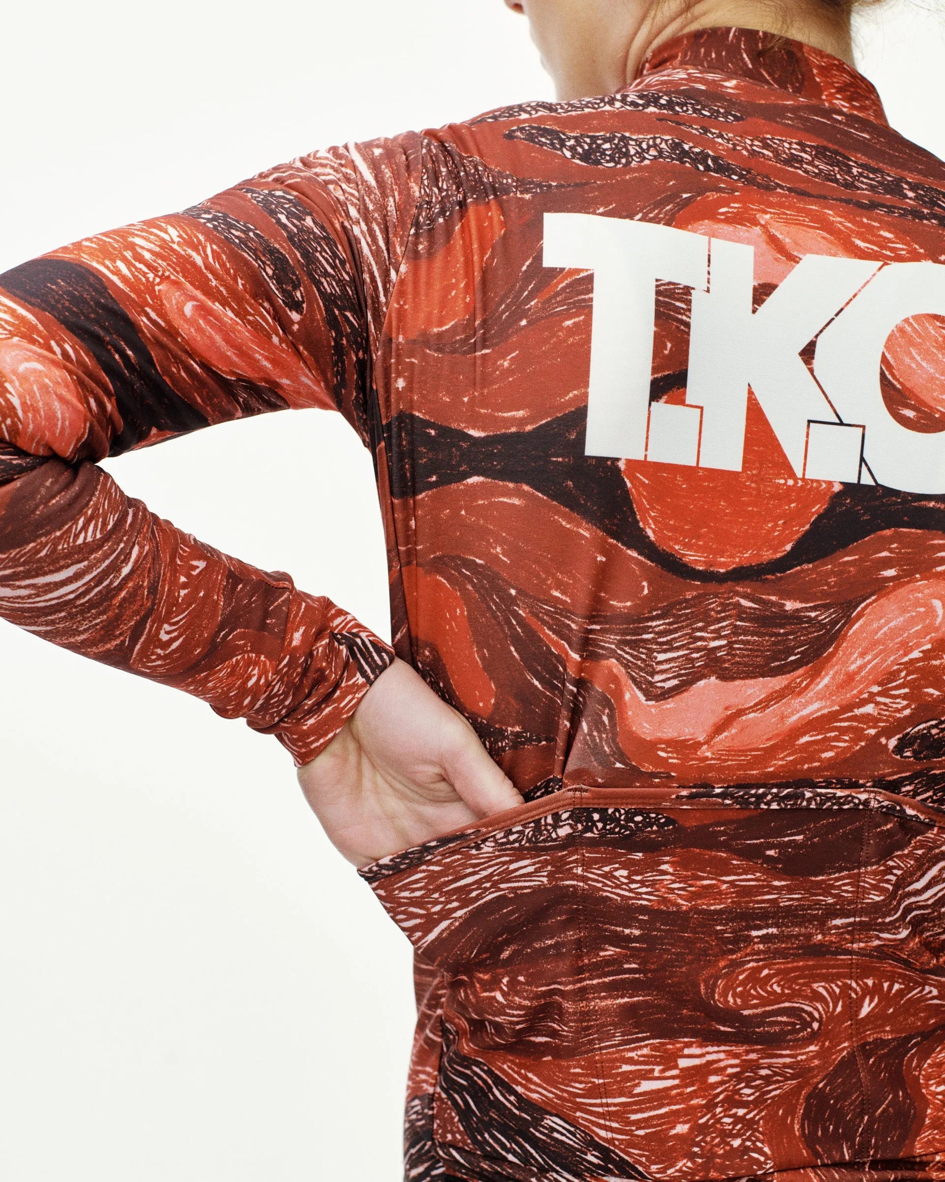 PAS NORMAL STUDIOS TKO Mechanism Women Long Sleeve Jersey - TKO Red