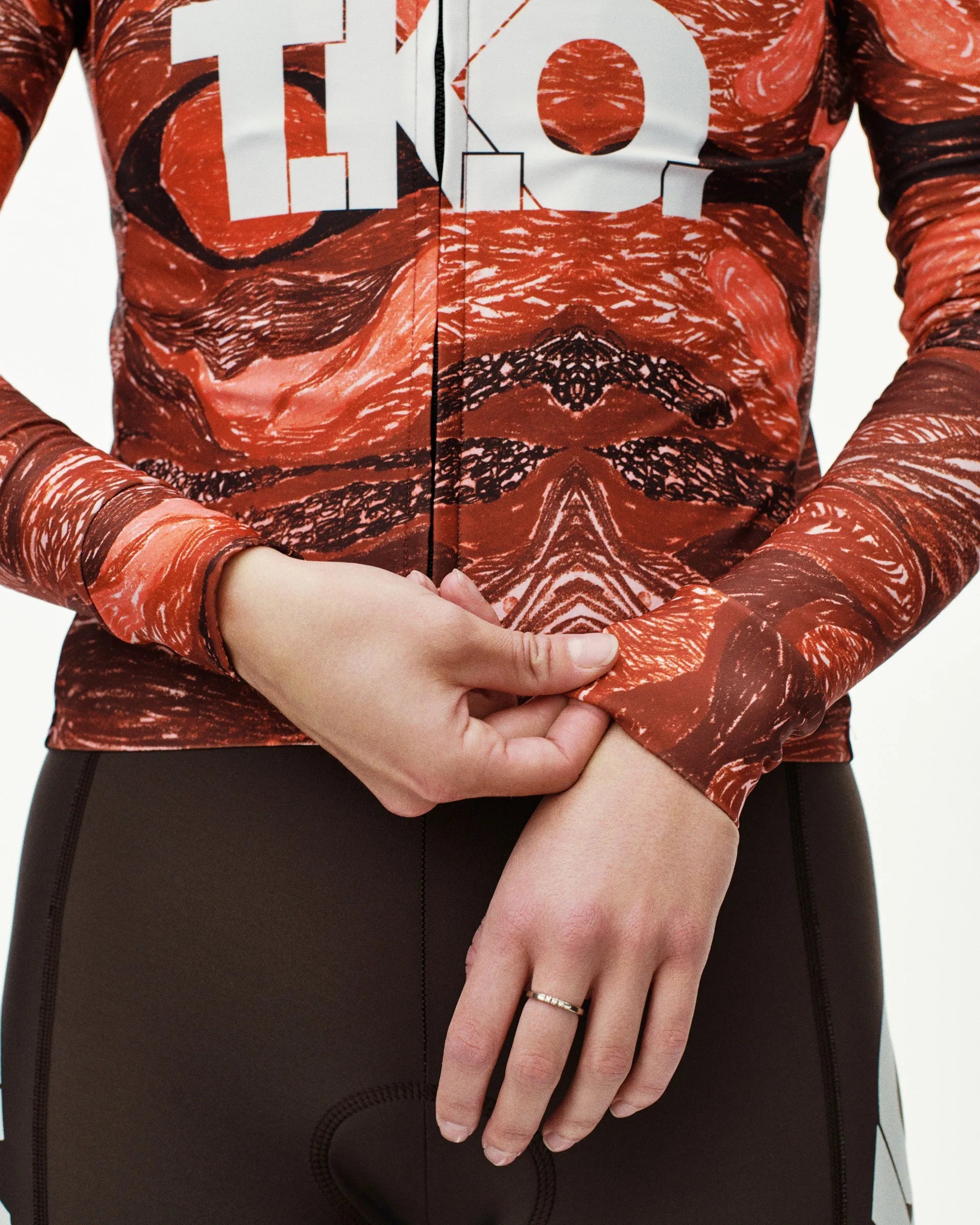 PAS NORMAL STUDIOS TKO Mechanism Women Long Sleeve Jersey - TKO Red