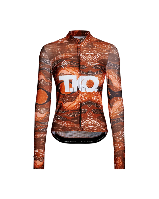 PAS NORMAL STUDIOS TKO Mechanism Women Long Sleeve Jersey - TKO Red