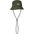 PAS NORMAL STUDIOS TKO Off Race Shield Bucket Hat AW24 - Olive