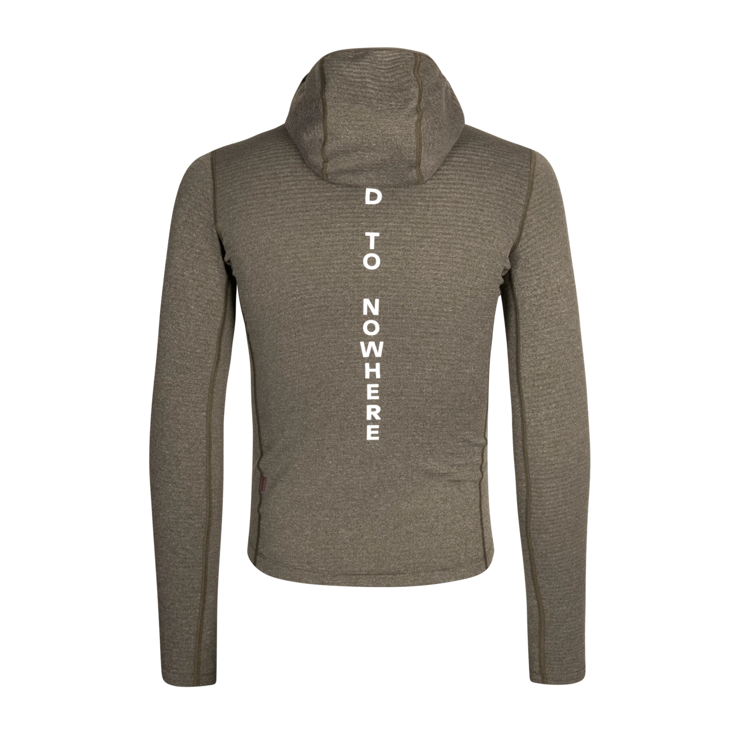 PAS NORMAL STUDIOS Thermal Hooded Windproof Baselayer - Dark Stone