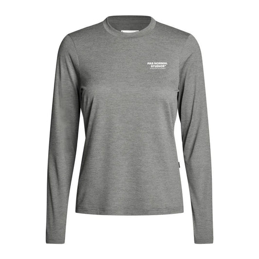 PAS NORMAL STUDIOS Women Balance Long Sleeve T-shirt - Medium Grey