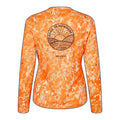 PAS NORMAL STUDIOS Women Balance Long Sleeve T-shirt - Orange AOP