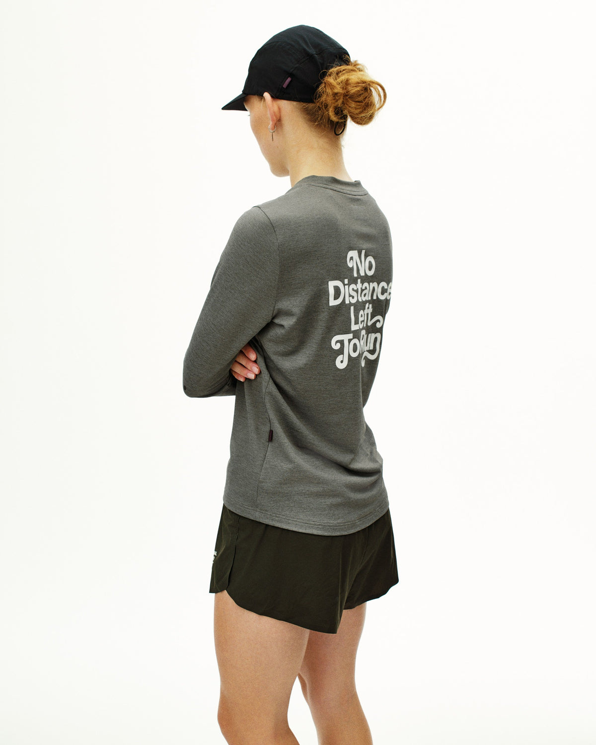 PAS NORMAL STUDIOS Women Balance Long Sleeve T-shirt - Medium Grey