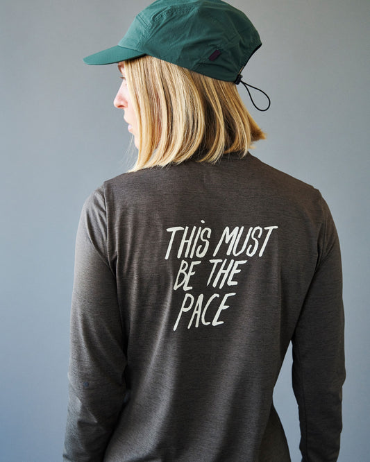 PAS NORMAL STUDIOS Women Balance Long Sleeve T-shirt - Dusty Brown