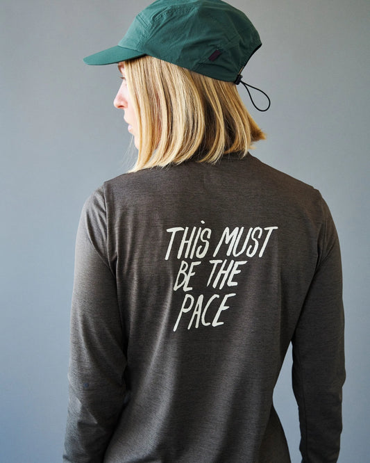 PAS NORMAL STUDIOS Women Balance Long Sleeve T-shirt - Dusty Brown
