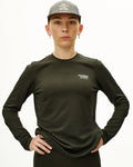 PAS NORMAL STUDIOS Women Balance Long Sleeve T-shirt - Dark Olive