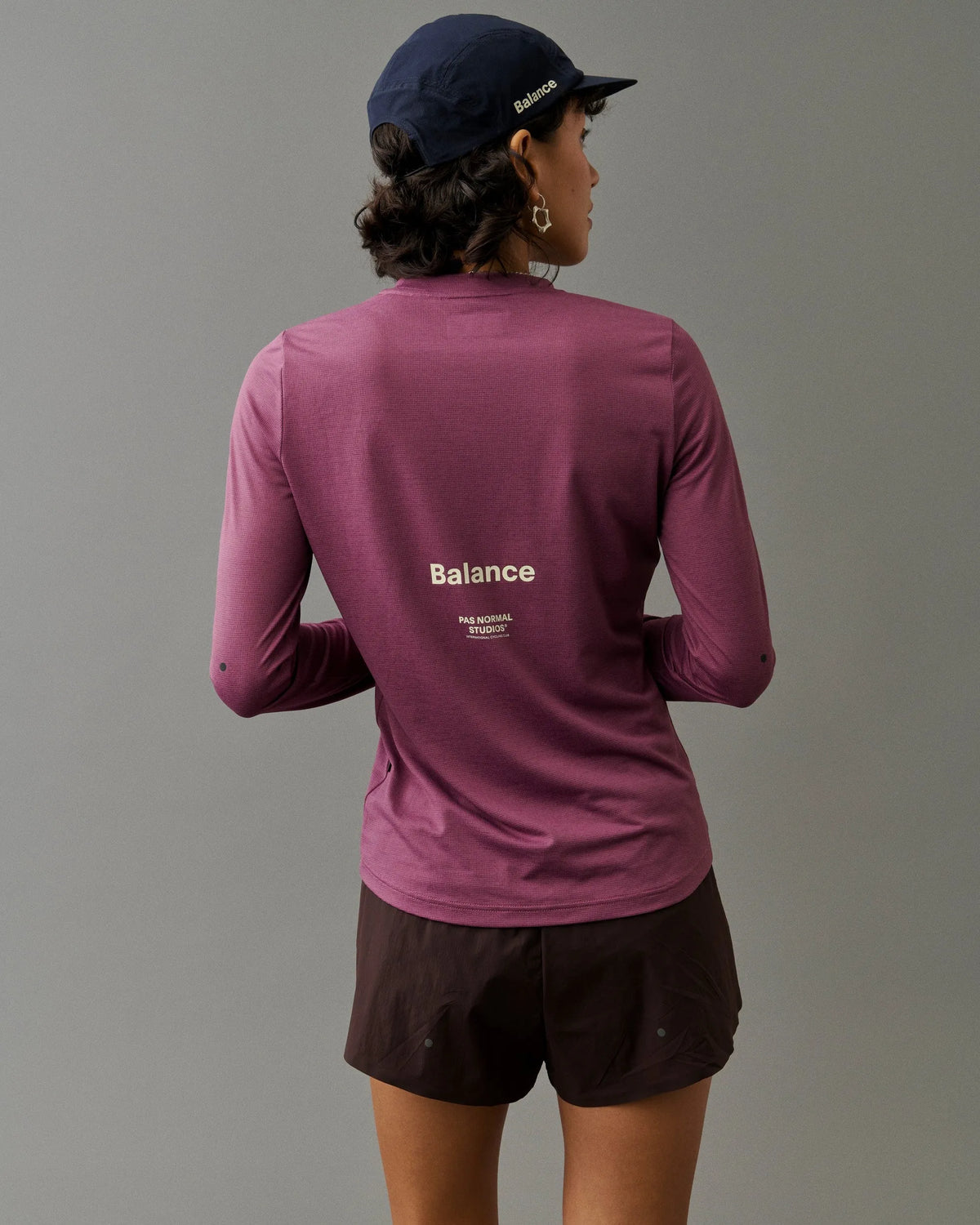 PAS NORMAL STUDIOS Women Balance Long Sleeve T-shirt - Mauve