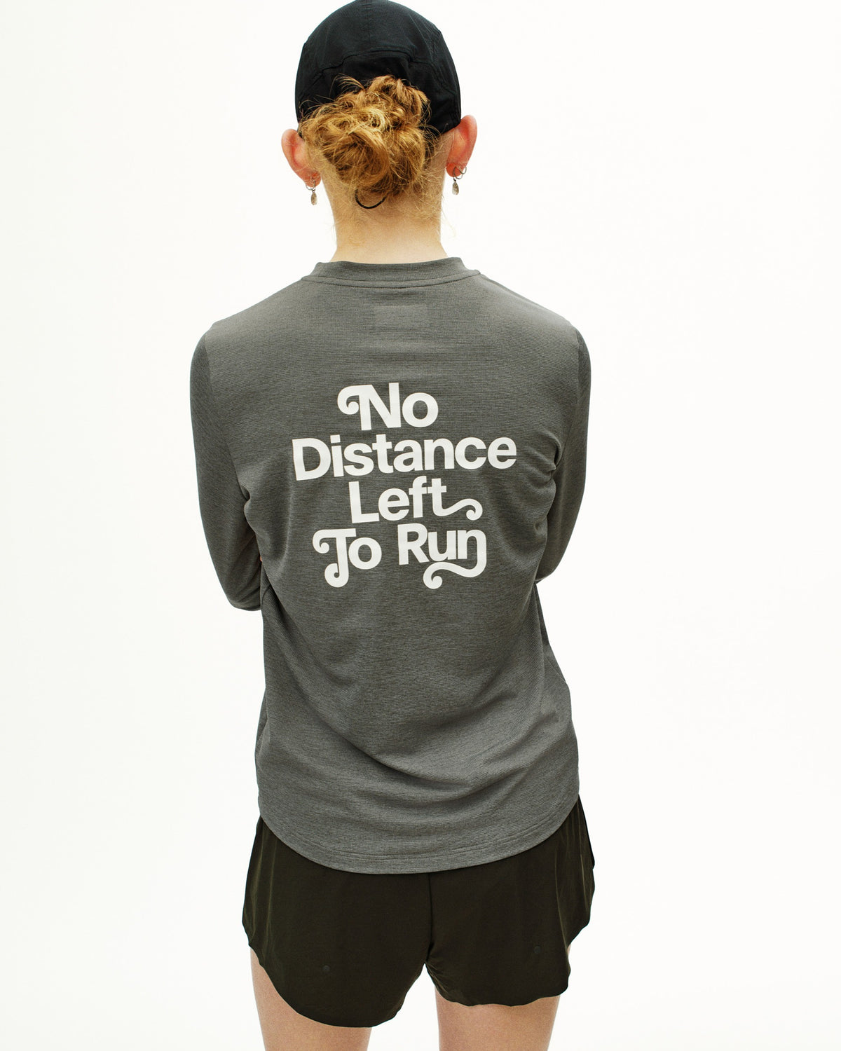 PAS NORMAL STUDIOS Women Balance Long Sleeve T-shirt - Medium Grey