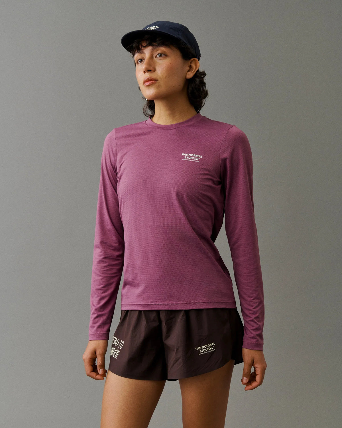 PAS NORMAL STUDIOS Women Balance Long Sleeve T-shirt - Mauve