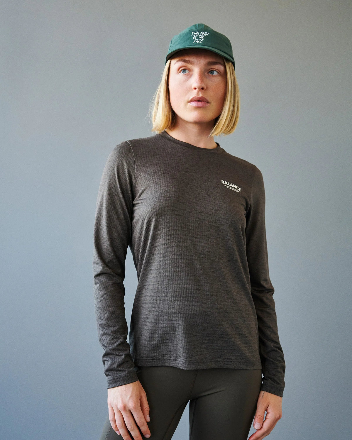 PAS NORMAL STUDIOS Women Balance Long Sleeve T-shirt - Dusty Brown