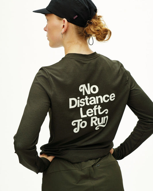 PAS NORMAL STUDIOS Women Balance Long Sleeve T-shirt - Dark Olive