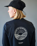 PAS NORMAL STUDIOS Women Balance Long Sleeve T-Shirt - Black
