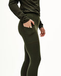 PAS NORMAL STUDIOS Women Balance Long Tights - Dark Olive