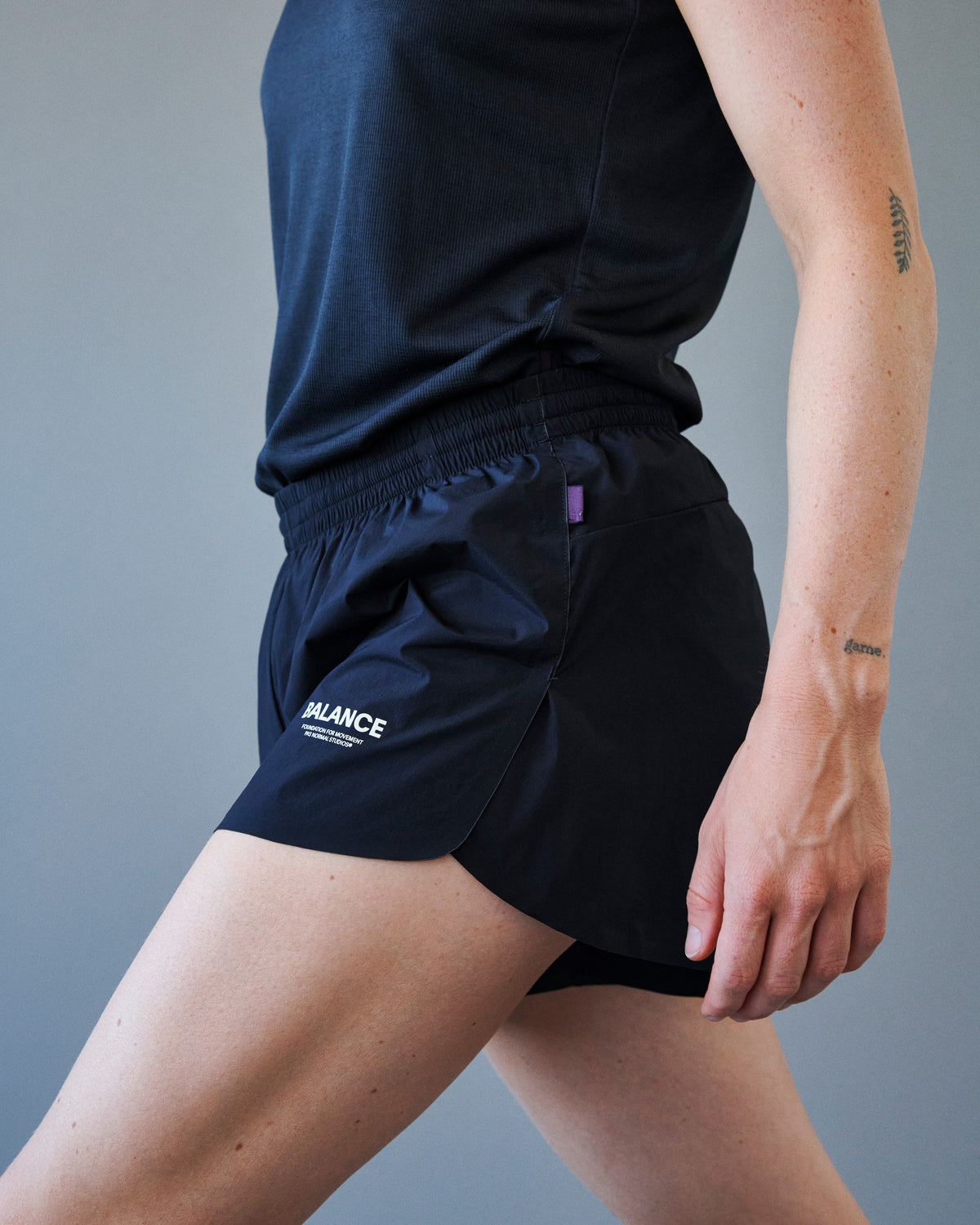 PAS NORMAL STUDIOS Women Balance Shorts - Black